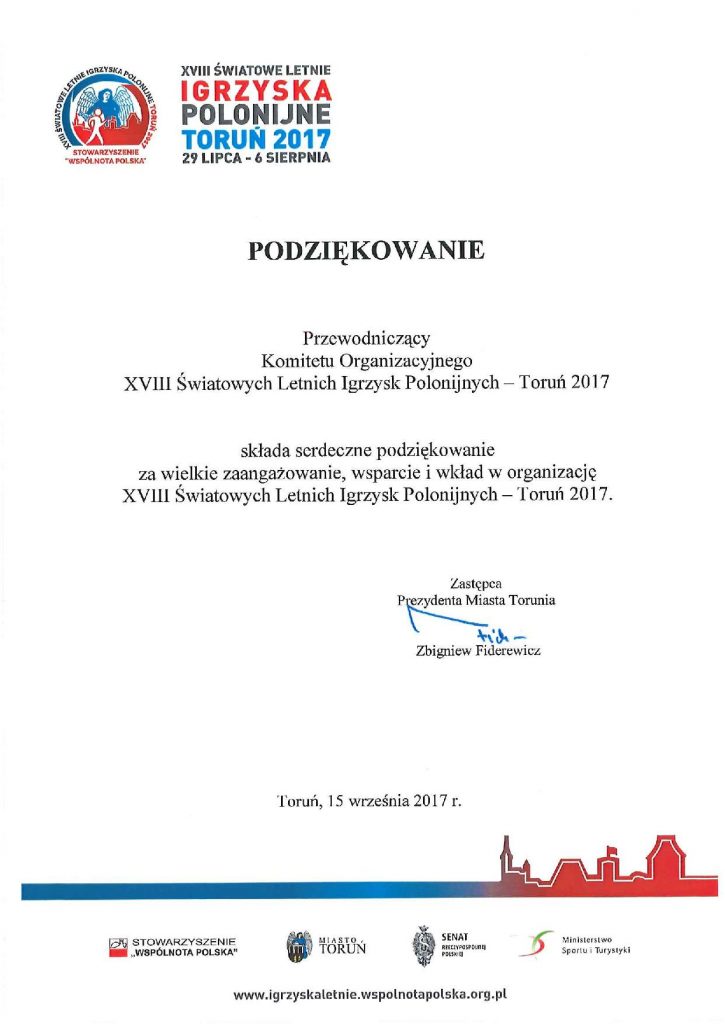 odziekowanieIgrzyskaOlimpijskie