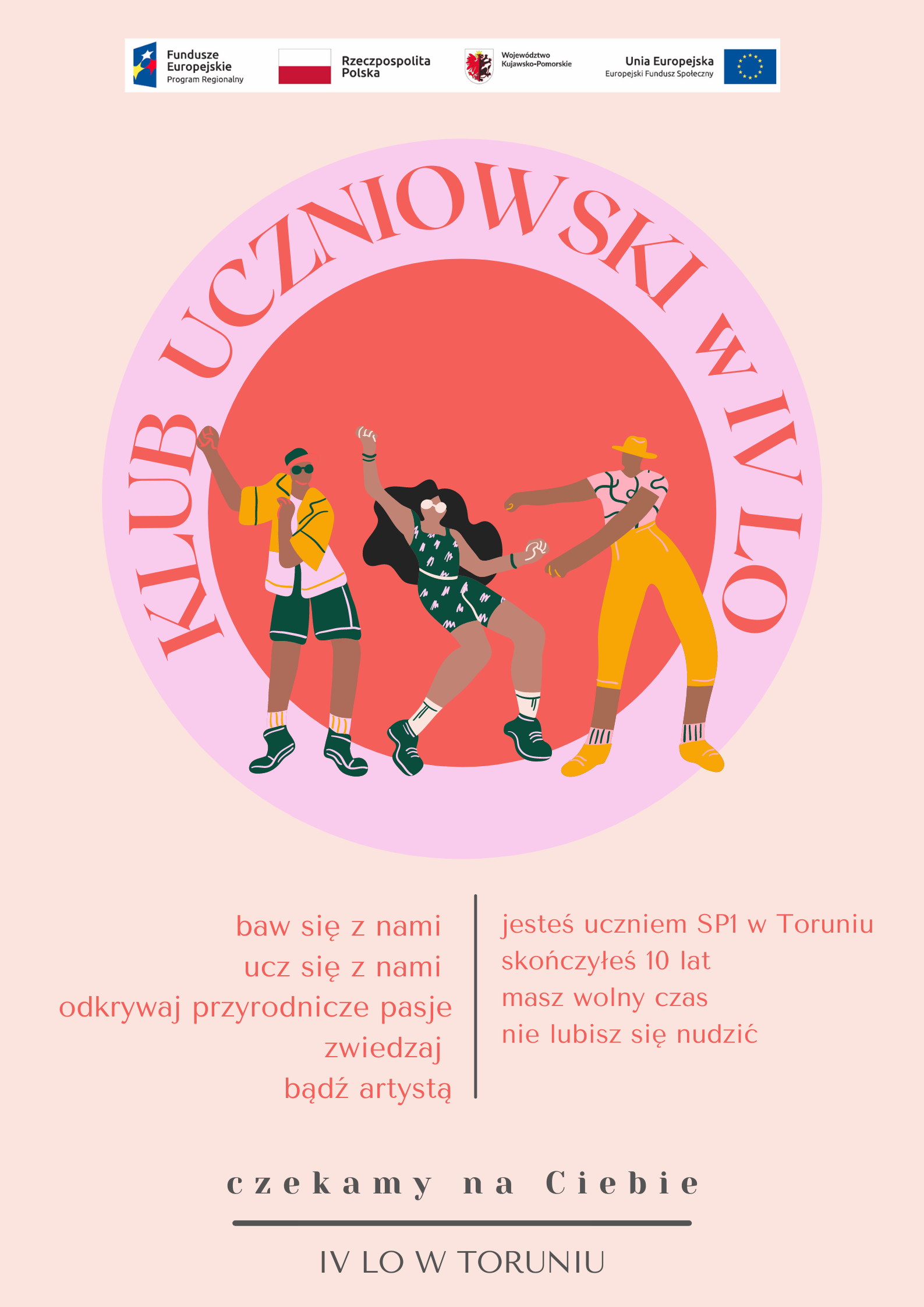 KLUB UCZNIOWSKI w IV LO_plakat